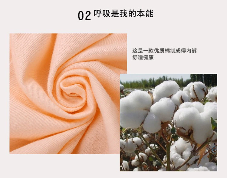 Đồ lót trung niên và trung niên nữ cotton mẹ đồ lót bà già cotton cao eo lớn quần tam giác lỏng lẻo quần quần lót cho người béo