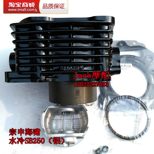 Zongshen tsunami ZS250 tsunami 250 water cooling SB250 tricycle cylinder sleeve cylinder piston sleeve cylinder four assorted