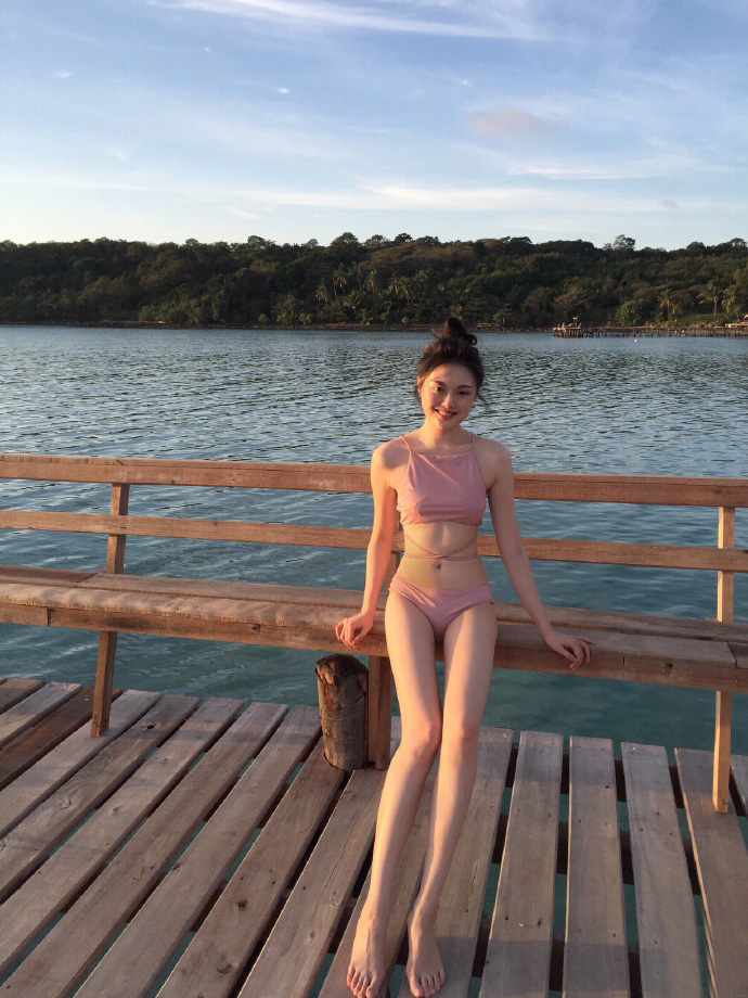 2019 Spring/Summer Wrap-up Pink Bikini S