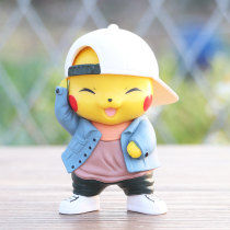 Pet small pixie pikachu hand run mini cute paparazzi case desktop cake decoration on-board pendulum gift