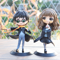 Q Poket Harry Potter Hermione Hand-run Peripheral Model Pendulum-Man Puppet Birthday Gift Cake Decoration