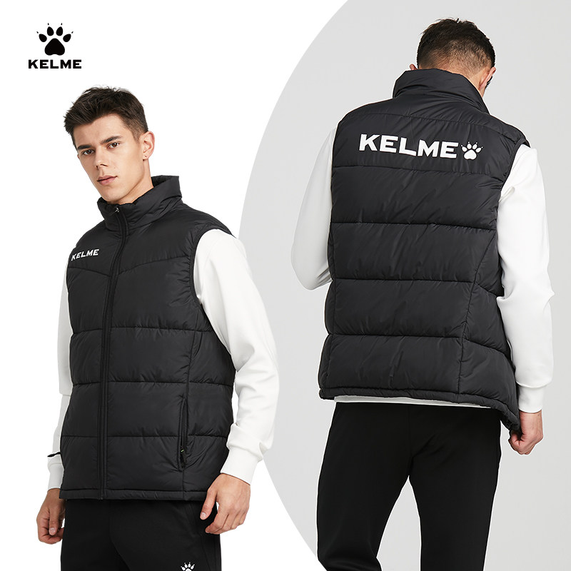 KELME Calmmy official flagship cotton Machia men's warm football sports kan shoulder thickened horse jacket jacket children-Taobao
