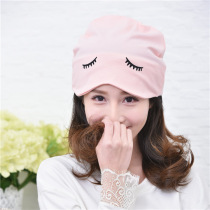 Confinement hat four seasons thin postpartum spring and autumn confinement headscarf breathable fashion maternal pregnant woman hair band spring and autumn hat