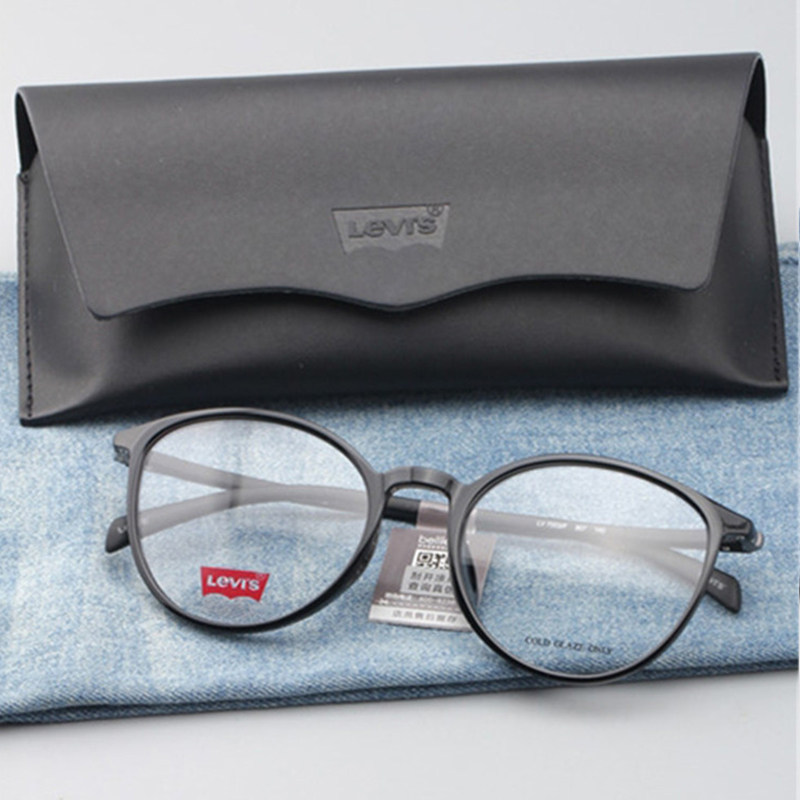 LevisLevis Glasses Frame Retro 100 Hitch Super Light Plank Round Frame Myopia Optic Glasses Frame LV7003