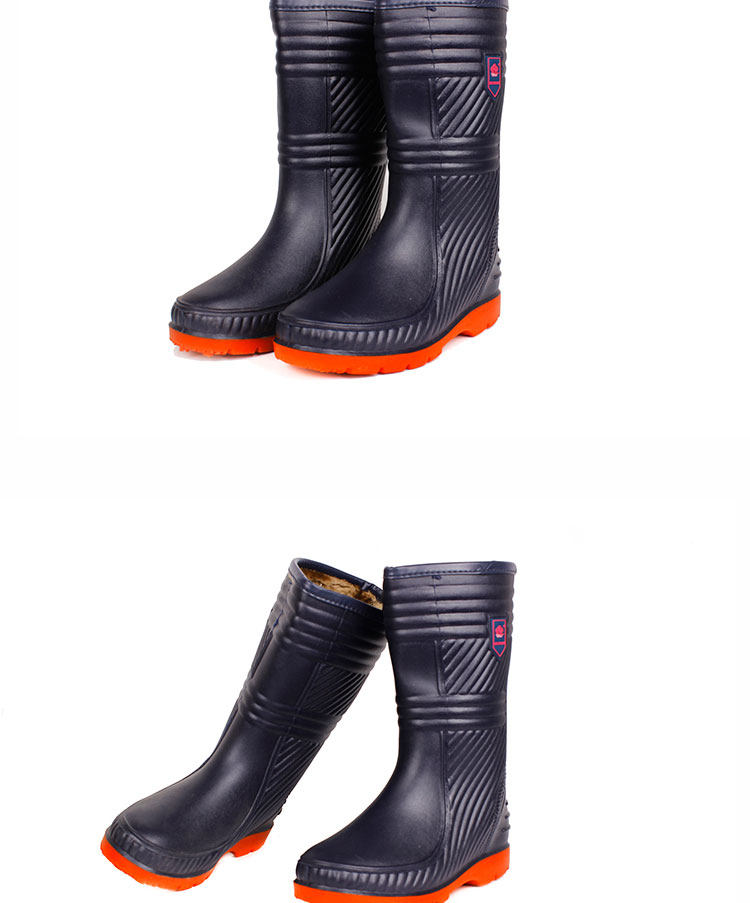 Chaussures - bottes caoutchouc homme pour hiver - semelle tendon - Ref 959995 Image 15