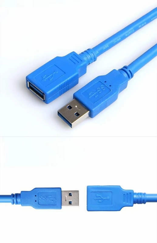 Cáp mở rộng USB3.0 máy tính nam sang nữ U card mạng ổ cứng cáp dữ liệu chuột mở rộng 1,5 mét - USB Aaccessories