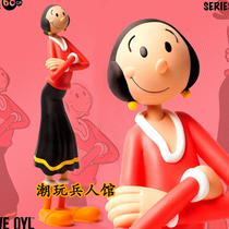#Popeye # ZCWO Popeye Girlfriend Olive Olive 62cm 90th Anniversary Edition