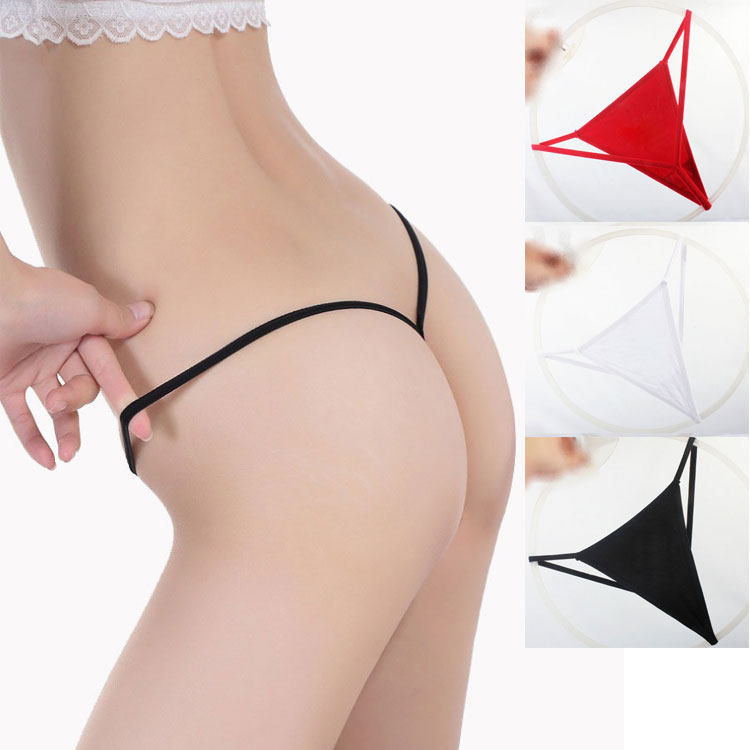 Women's underwear cotton low-waisted sexy emotional clothes people temptation Sao passion small Ding underwear seamless men's charm