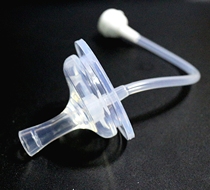 Wide-caliber silicone-equipped straw accessories Baby Baby Baby Bottle conversion water cup mouth mouth bite-resistant school drinking cup