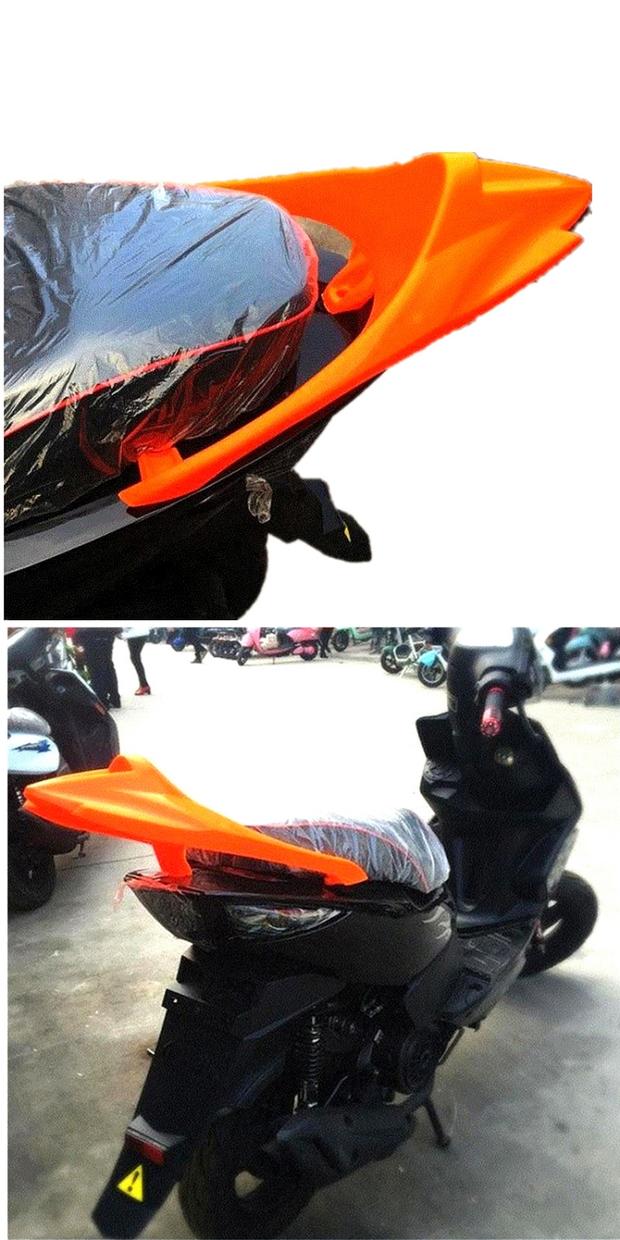 Phụ kiện xe máy YAMAHA sửa đổi đuôi xe điện đuôi WISP RSZ đuôi cá mập mở rộng khung bảo vệ xe lead 2020