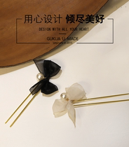 Hair artifact pull hair hairpin hair hairpin plate hair medium ancient cheongsam with Hanfu headdress small hairpin fork