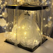 Wedding model niche and advanced NET red ins walking heart girl gift recommended design sense girlfriend Special