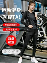 Gym sports suit Ji plus clothing premium yoga clothing women Summer thin quick-drying clothes professional high-end running