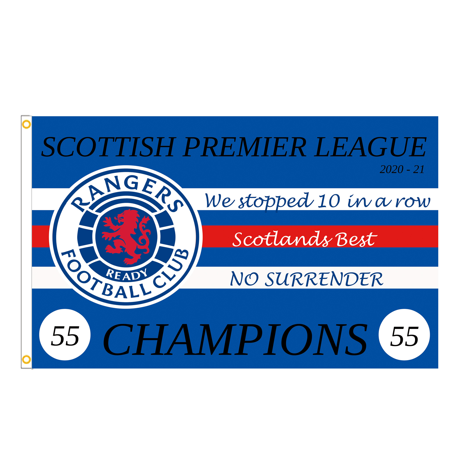 Foreign trade flag SCOTTISH-CHMPS-55 sunscreen polyester fiber flag digital printing