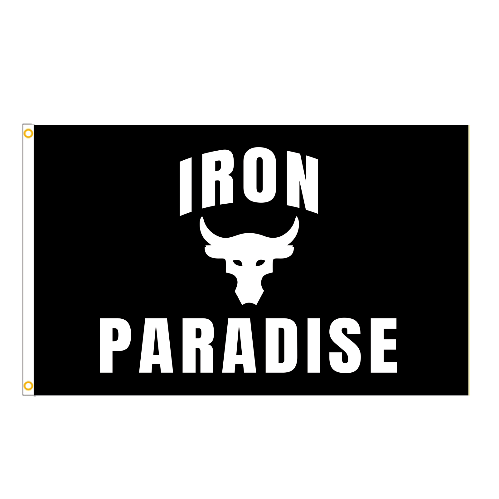 Foreign trade flag PARADISE sun protection polyester fiber hanging flag digital print