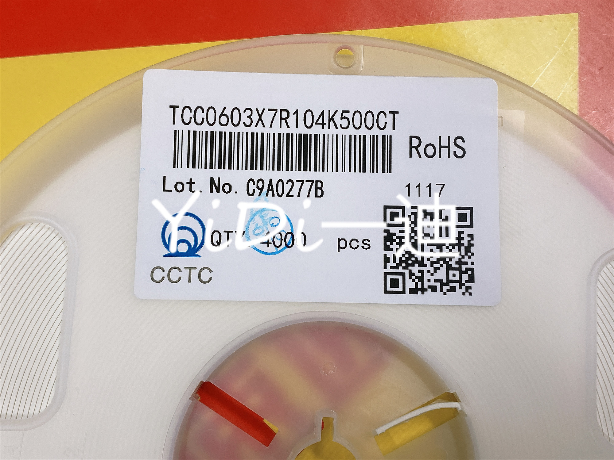 0402 0402 0603 0805 0805 1206 patch capacitor 50V104M 20% 104K 0 10% 1uf 100nf