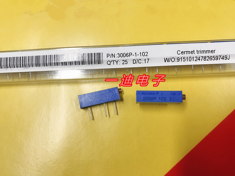 Precision and adjustable resistance bit instrumental 3006P-102 202502103503104204105500201