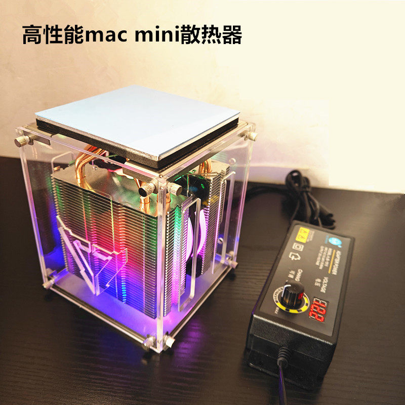 Hkj-Zf168 ราคาพิเศษ ชุดทำความเย็นแบบ DIY ปรับได้ ใช้สารกึ่งตัวนำ สำหรับ Mac Mini ชุดทำความเย็นความเข้มข้นสูง