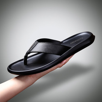 Flip-flops mens tide summer non-slip mens cool slippers Korean version of the trend personality wear beach sandals fashion slippers