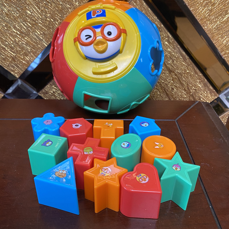 Outlet Korea Polygon Large Grain Shape Seserle Pairing Cute Styling Puzzle Geometric Cognition