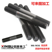 8 8 Double-headed bolts M20-M36 high-strength wire GB T901 Double-headed screws Pressure screws High-pressure studs