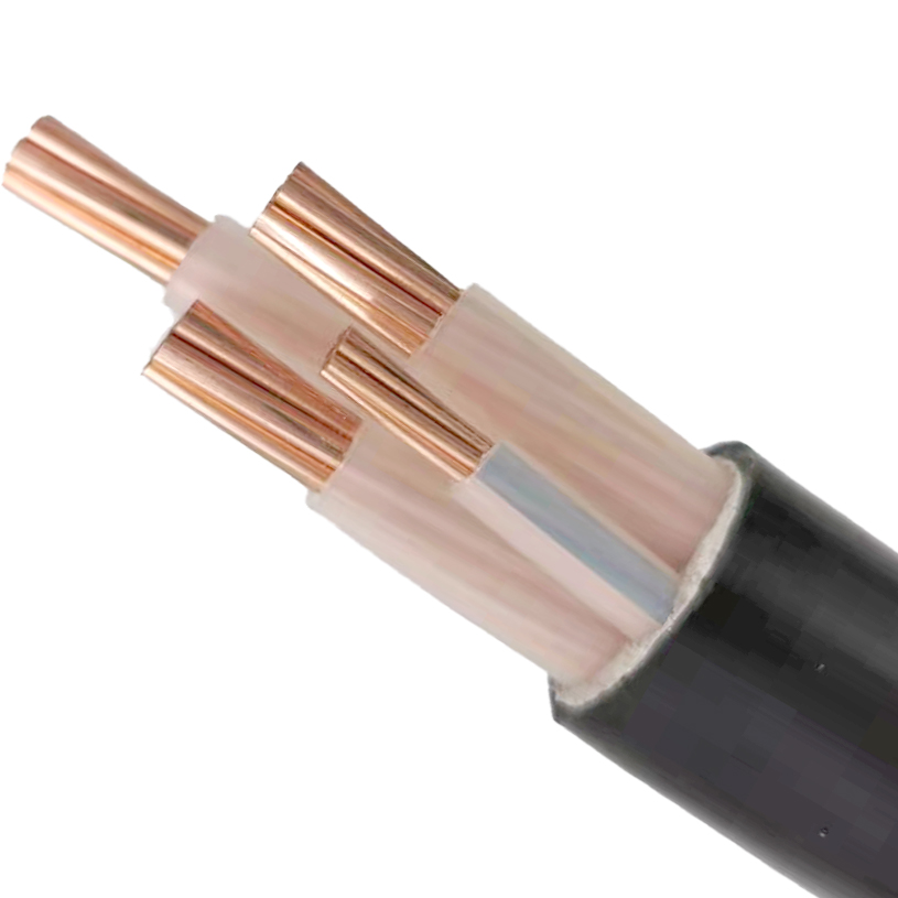 National Label YJV3 * 25 1*16 squared flame retardant pure copper core three-phase four-wire power cable line VLV YJLV VVR