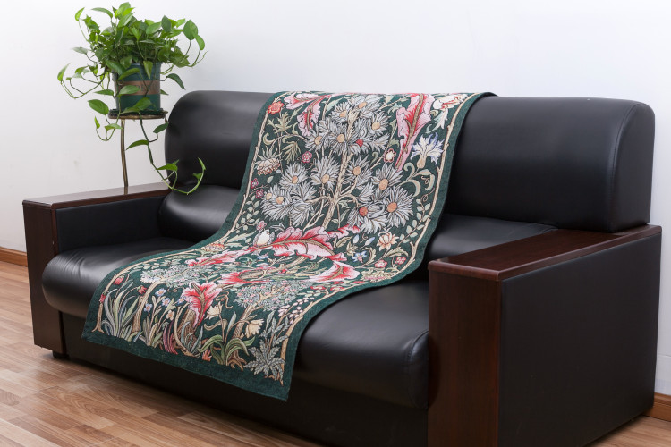 [Gejia] Tấm thảm trang trí Bỉ Tấm bạt trang trí Bức tranh bạt nổi tiếng châu Âu William Morris- 鸠 - Tapestry thảm decor vintage