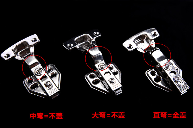 Stainless steel pressure damping buffer hinge wood panel integral cupboard sub closet hinge hinge cabinet stainless steel tobacco bucket hinges