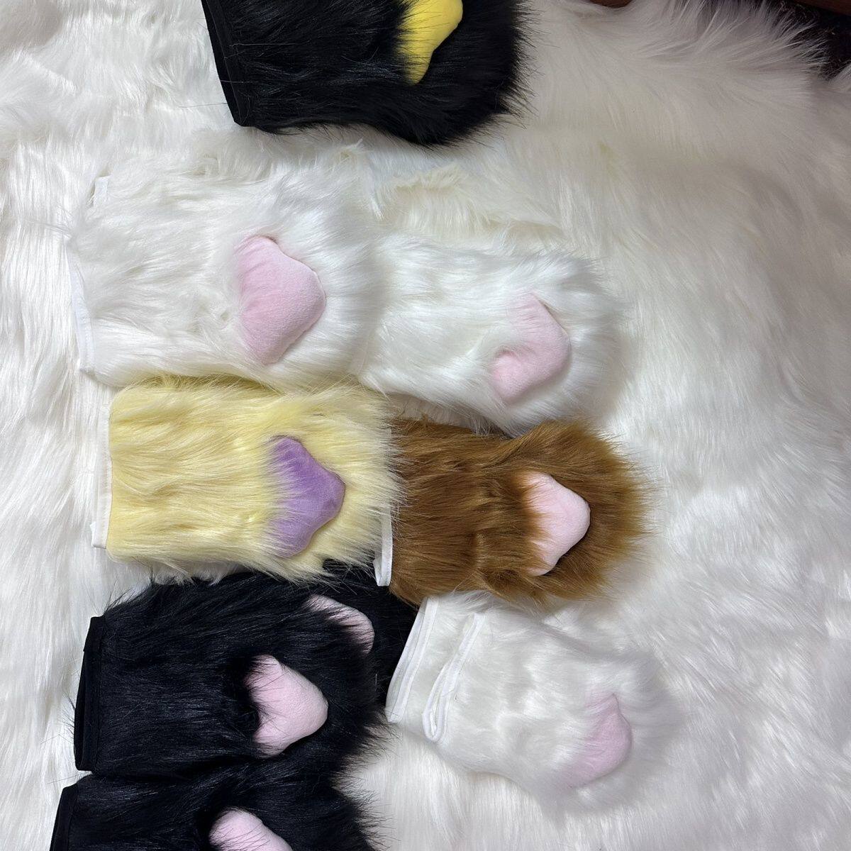 furry福瑞/兽装 【新店特惠】送触屏手套24小时现做现发kig系贴身兽爪furry四指爪 Other