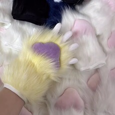 furry福瑞/兽装 【新店特惠】送触屏手套24小时现做现发kig系贴身兽爪furry四指爪 Other