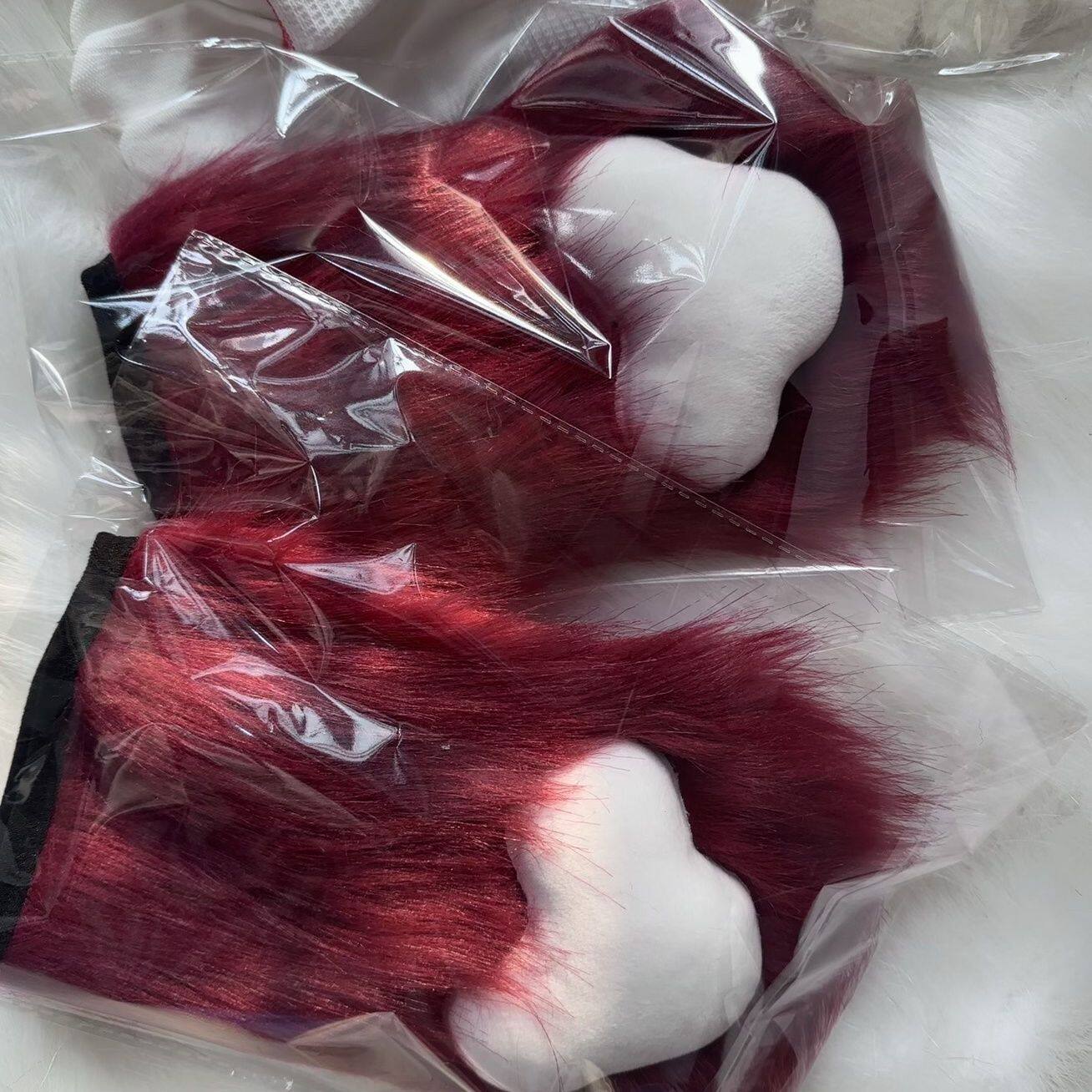 furry福瑞/兽装 【新店特惠】送触屏手套24小时现做现发kig系贴身兽爪furry四指爪 Other