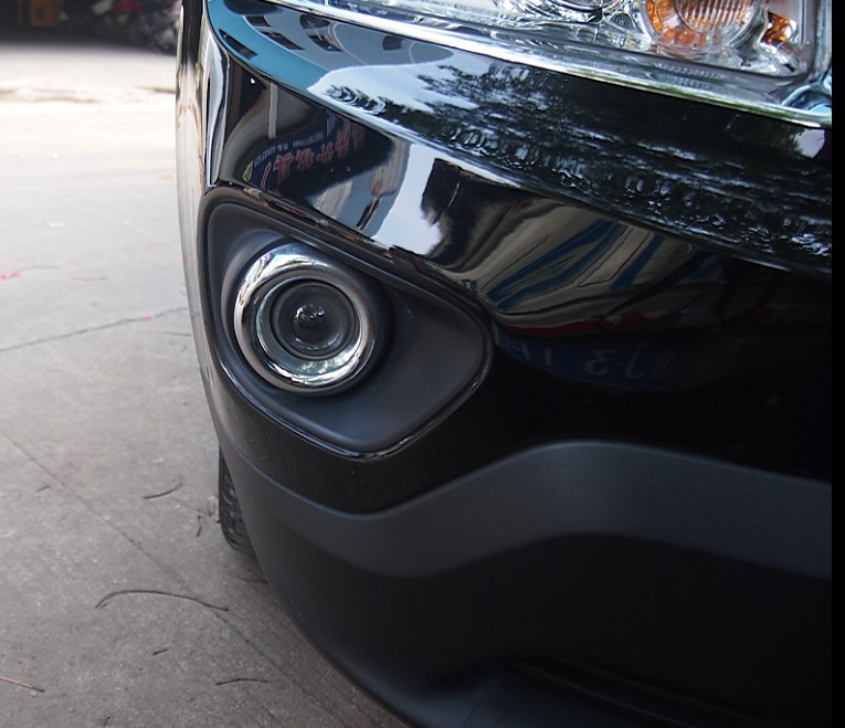 11-15 Guide Headlight Eyebrow Tail Lamp Cover Rear Fog Lamp Cover Front Fog Lamp Ring Bright Strip Decoration Modification