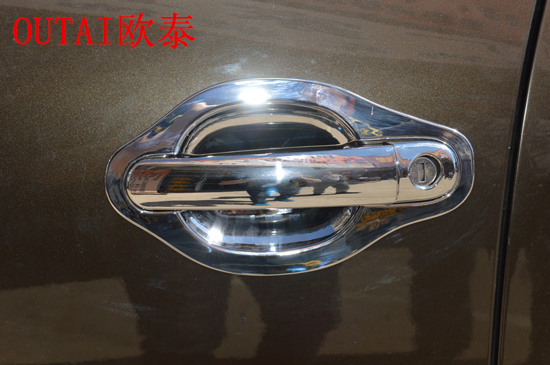 Applicable to 09-17 Volkswagen Tiguan Handles Door Bowl Tiguan Door Bowl Handles Tiguan Decorative Stickers Decorative Modification