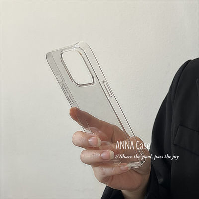 Simple and ultra-thin transparent hard case, suitable for iPhone 17/16 Pro Max. IPhone 16promax phone case 12. Bare phone feel 15/14/17 Pro Max drop protection case 17air