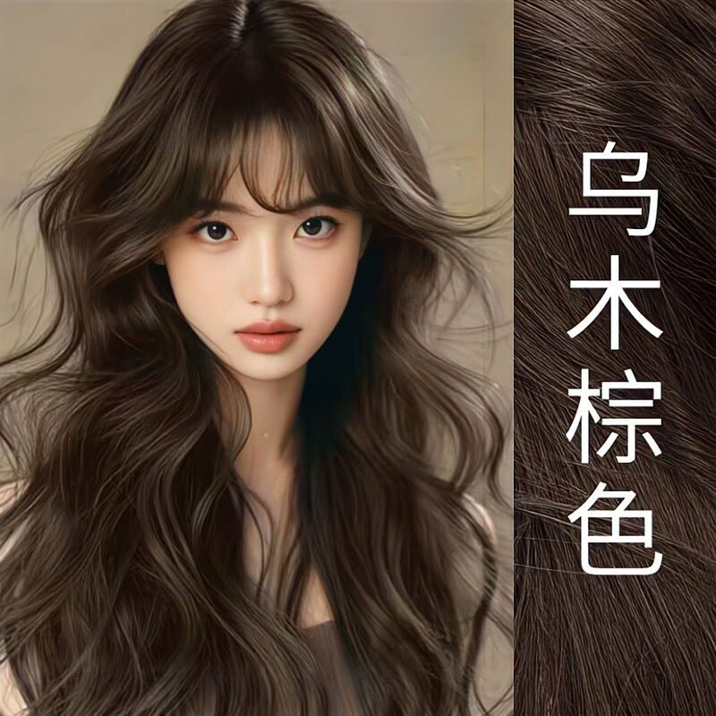 Ebony Brown Hair Dye, Plant-Based, Natural, Non-Irritating, Pure Brand, 2026 Trendy Color Hair Dye Foam for Women and Men