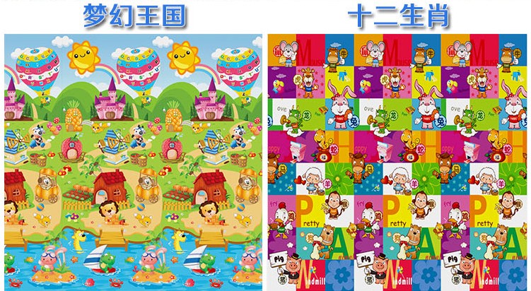 Ngoài trời dày lớn mở rộng 3-4 người dã ngoại thảm không thấm nước thảm hoang dã đi ra ngoài bãi biển thảm cỏ - Thảm chống ẩm / Mat / Gối xốp nền nhà