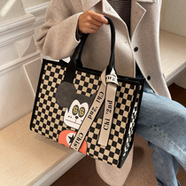 Japanese handbag mother and baby outsourced light in 2022 new fashion large capacity canvas bag collection bag