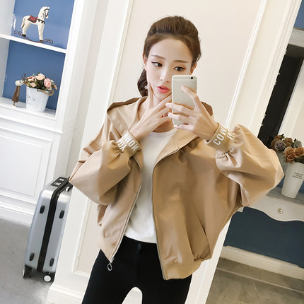 2018新款学生开学季外套女春秋宽松bf韩版百