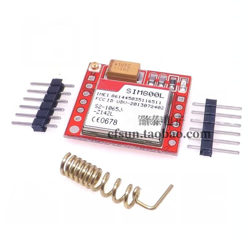 SIM800L module GPRS switching board GSM microSIM card Core board