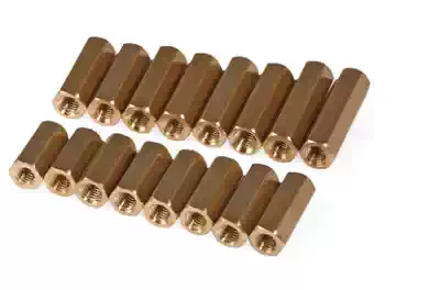 Copper column copper column m3 hexagonal copper column copper column m3 single head hexagon copper column screw nut