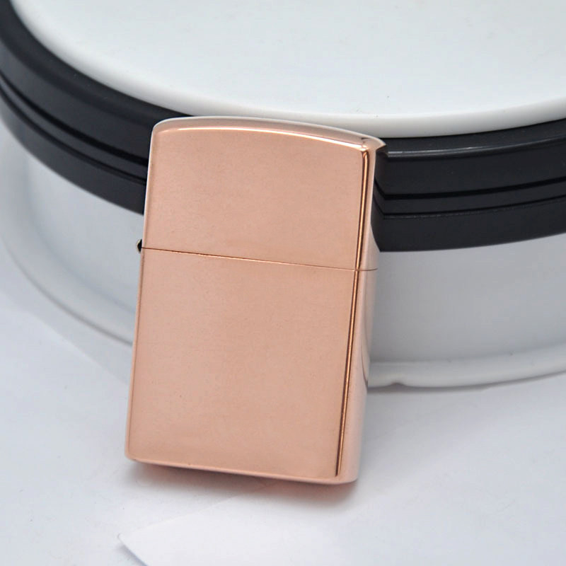 Sullo red copper white copper kerosene lighter pure copper windproof fast play oxidized ladle paste Zorro men's gifts