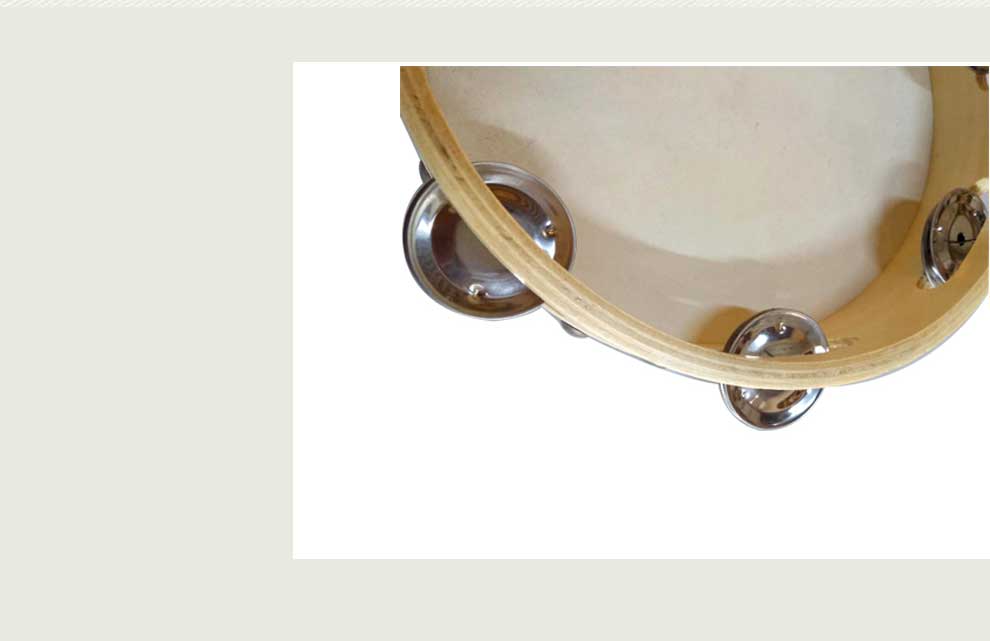 Chi Mei tambourine tám inch sáu chuông 8 inch 6 lớp học nhảy chuông dạy trẻ em đồ chơi giáo dục bộ gõ - Đồ chơi nhạc cụ cho trẻ em đàn ukulele cho bé