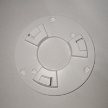 Hikvision surveillance camera camera hemispheric base card buckle white plastic base accessories