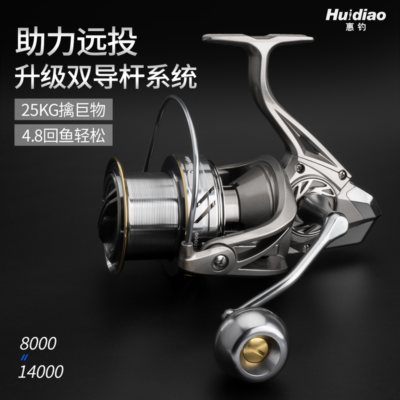 Huidiao Big Game Long Casting Reel 25kg Brake Deep Sea Fishing Metal Slant Spool No Gap Anchor Rod Fishing Reel Fishing Line Reel Huidiao Big Game Long Casting Reel 25kg Brake Deep Sea Fishing Metal Slant Spool No Gap Anchor Rod Fishing Reel Fishing Line Reel