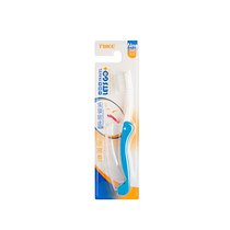 Adult soft-bristle travel folding toothbrush mini non-disposable toiletries business trip portable toothbrush set