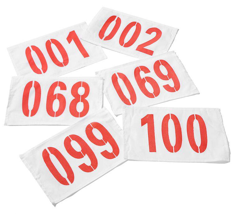 Bib number cloth track and field athlete bib number book polyester cotton does not shrink around the lock rim