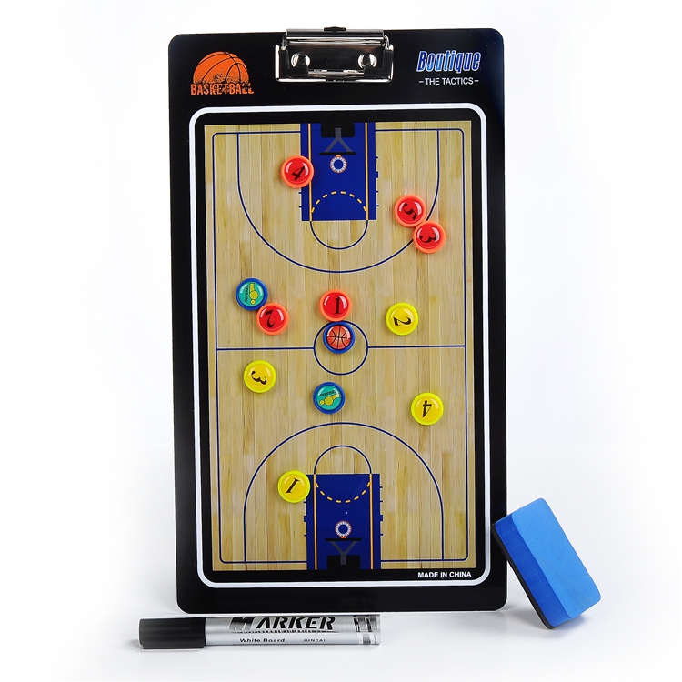 basketball tactical board coach board basketball teaching board tactical drill tactical command color PVC magnetic