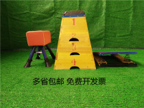 Kindergarten pommel horse jumping box Childrens jumping horse training equipment Jumping goat Primary school students little goat sensory integration Early childhood education