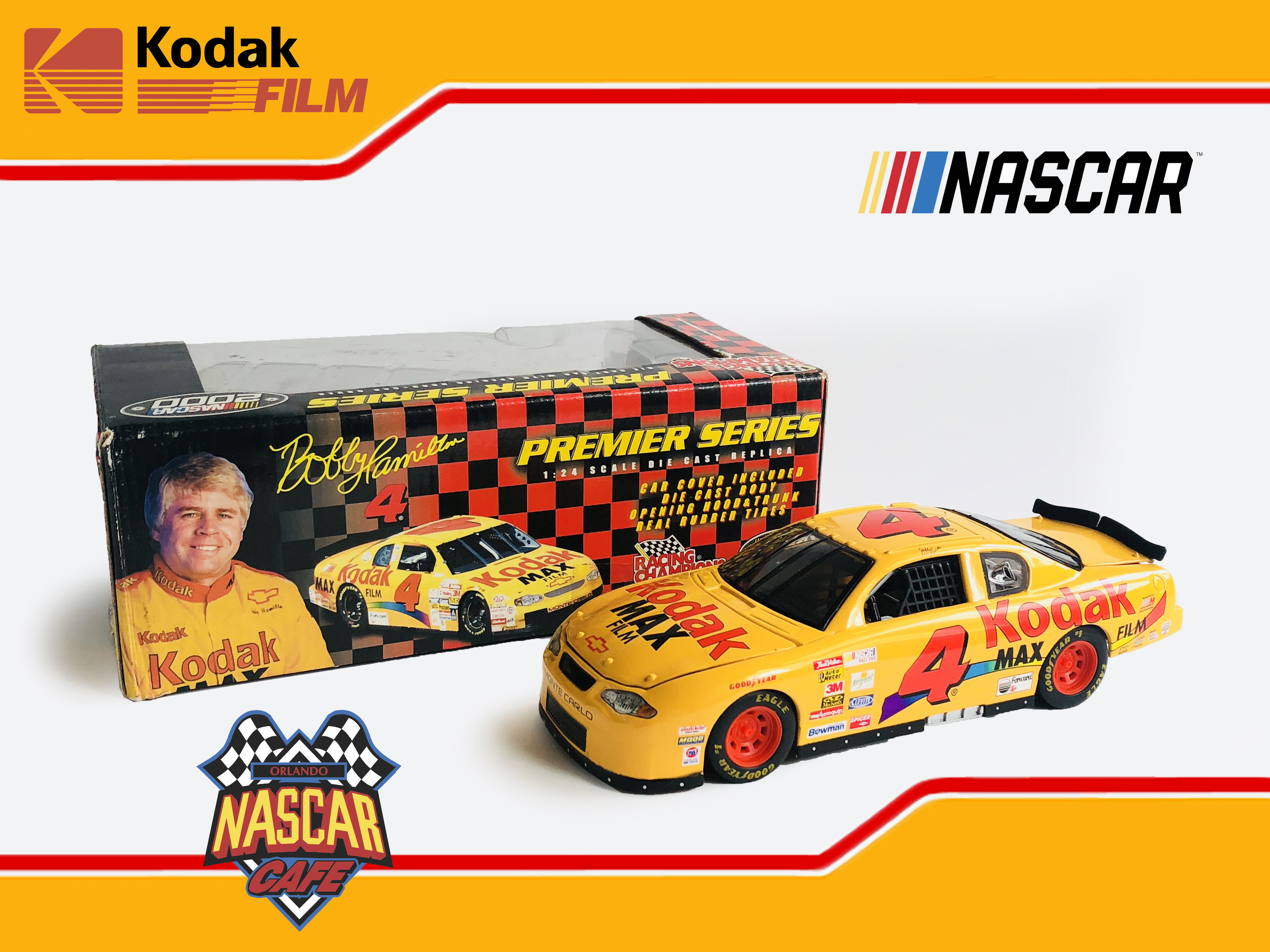 Kodak NASCAR race car Kodak film Fuji beach volleyball