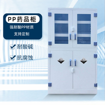 Laboratory PP stainless steel all-wood all-steel drug cabinet Reagent cabinet Instrument cabinet Vessel cabinet Laboratory sample cabinet